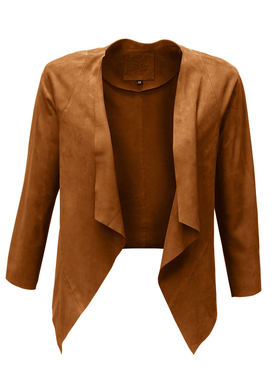 Bolero in Veloursleder „Charmoise“ Women