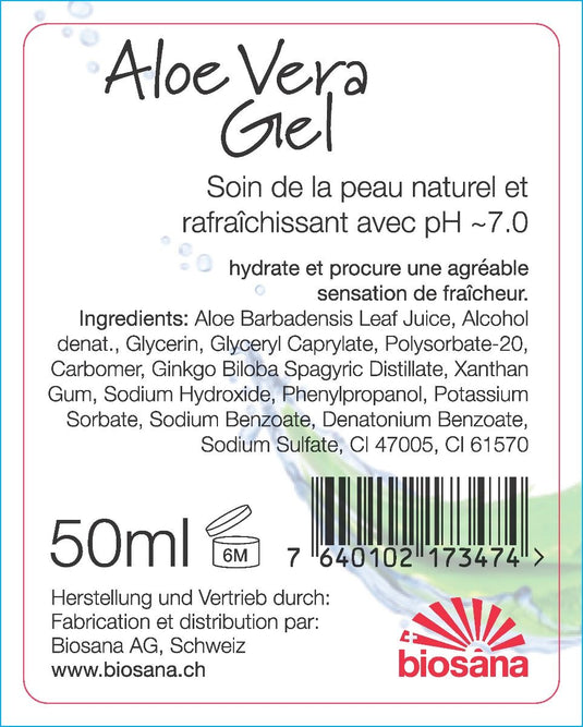 Aloe Vera Gel 50 ml