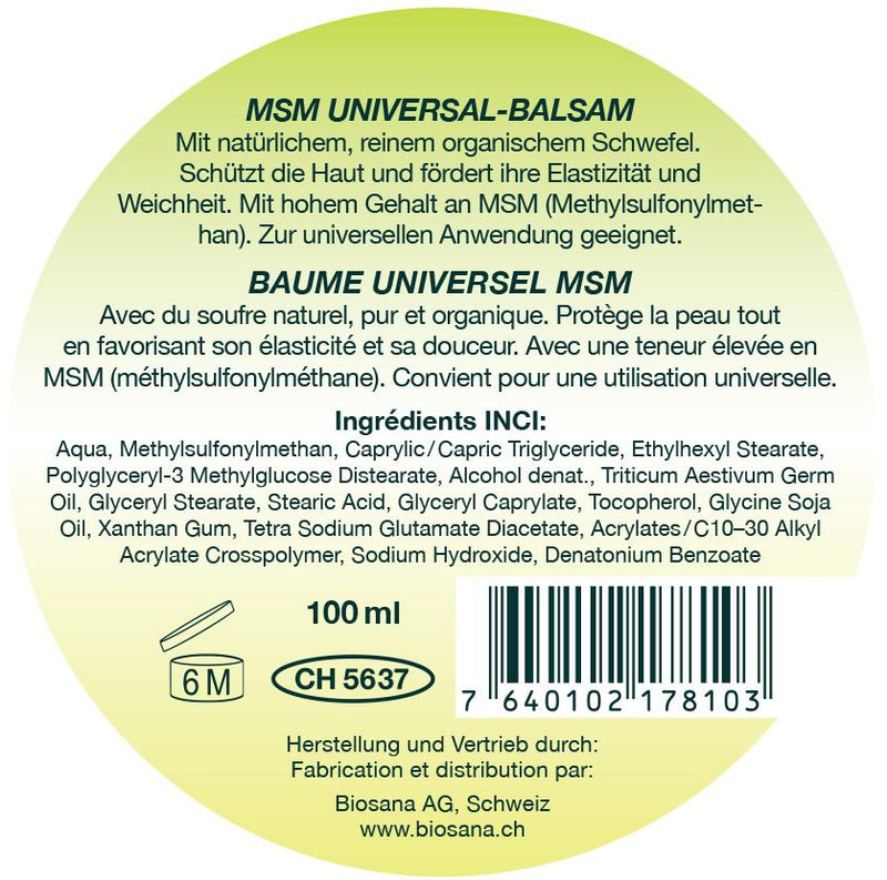 Load image into Gallery viewer, MSM Universal-Balsam 100 ml
