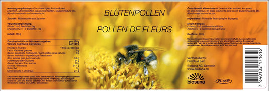 Blütenpollen Granulat 465 g