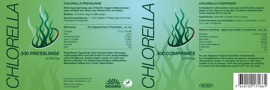 Chlorella Tabletten 300 Stk