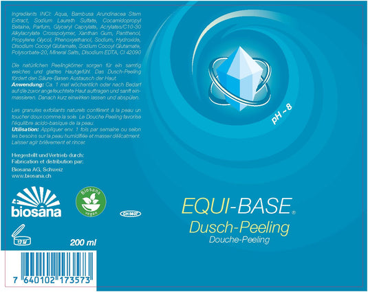 EQUI-BASE basisches Dusch-Peeling 200 ml