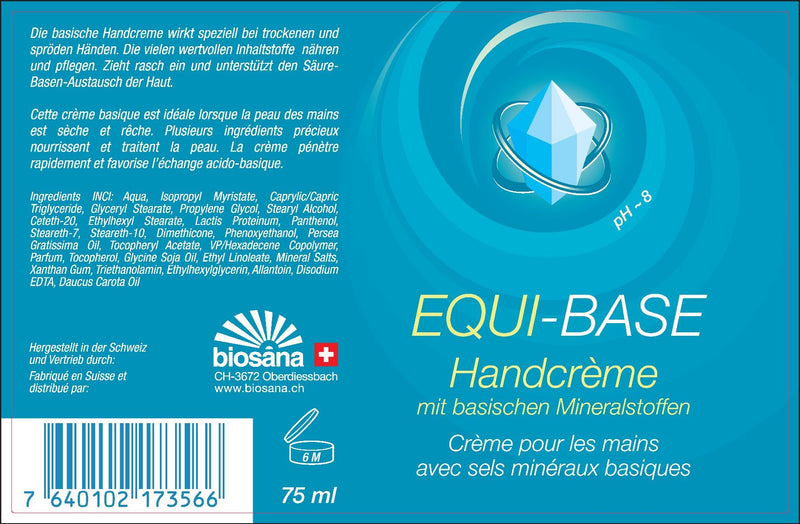 Cargue la imagen en el visor de la galería, EQUI-BASE basische Handcreme 75 ml
