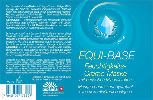 EQUI-BASE Feuchtigkeits-Creme-Maske 75 ml