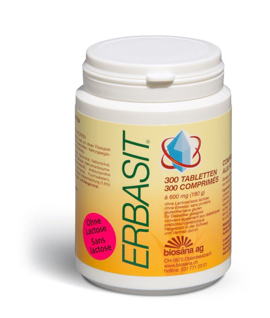 ERBASIT Tabletten ohne Lactose 300 Stk