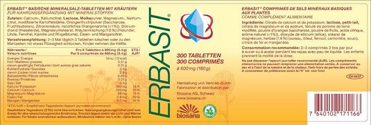 ERBASIT Mineralsalz Tabletten 300 Stk