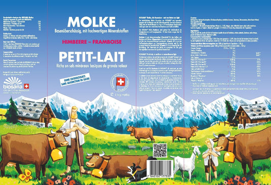 Molke Granulat Himbeer 1 kg