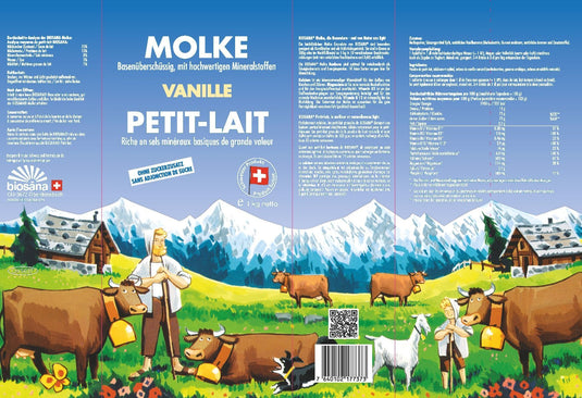 Molke Granulat Vanille 1 kg