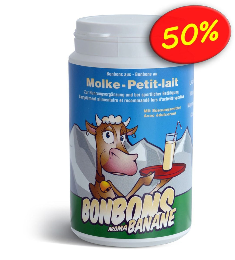 Molke Bonbons L-Carnitin Banane 190 Stk