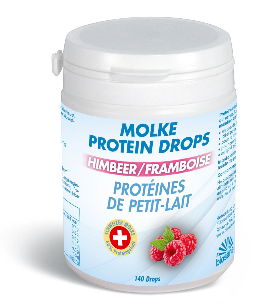 Molke Protein Drops Himbeer 140 Stk