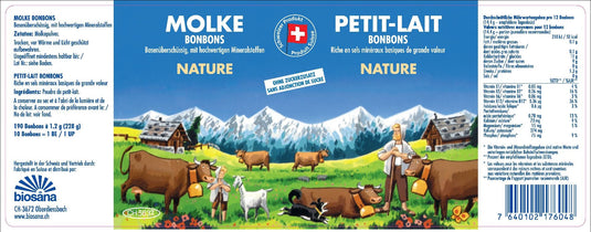 Molke Bonbons Natur 190 Stk