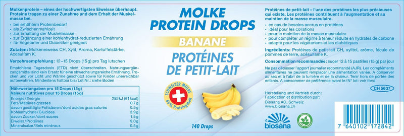 Carica immagine in Galleria Viewer, Molke Protein Drops Banane 140 Stk
