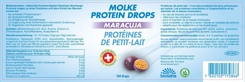 Carica immagine in Galleria Viewer, Molke Protein Drops Maracuja 140 Stk
