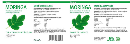 Moringa Tabletten 320 Stk