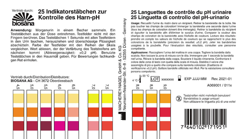 Cargue la imagen en el visor de la galería, pH Indikatorstäbchen 25 Stk
