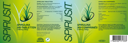 SPIRUSIT Tabletten 300 Stk