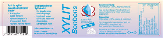 Xylit Bonbons Nature 80 Stk