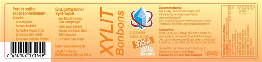 Xylit Bonbons Orange/Zitrone 80 Stk