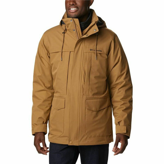 Veste pour adultes Columbia Stuart Island Interchange Marron 2 en 1