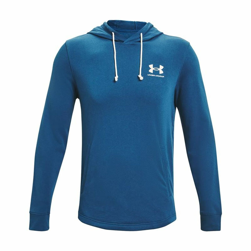 Carica immagine in Galleria Viewer, Herren Sweater mit Kapuze Under Armour Rival Terry Blau
