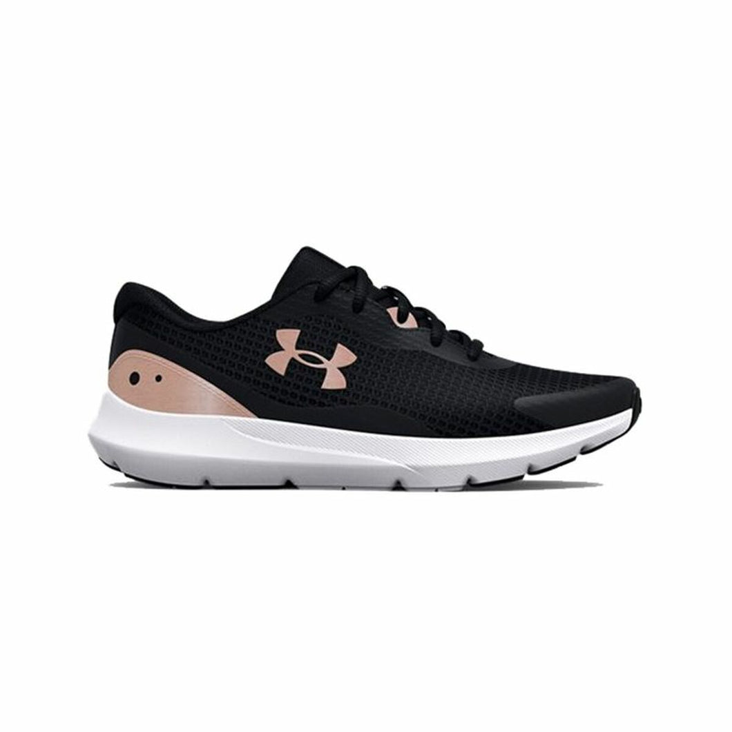 Laufschuhe für Damen Under Armour Surge 3 Grau Schwarz