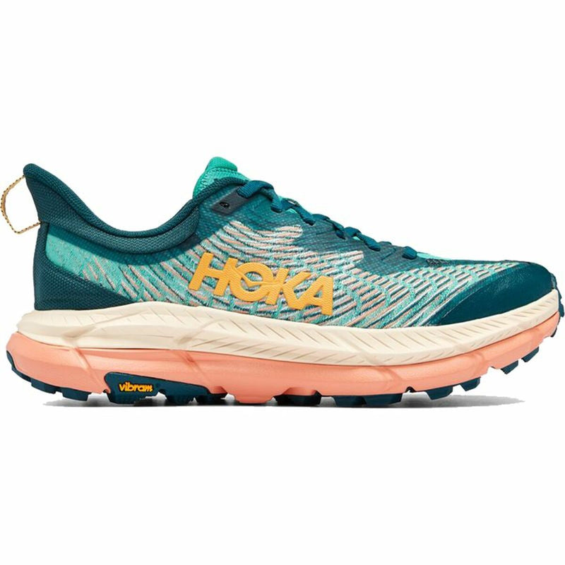 Chargez l&#39;image dans la visionneuse de la galerie, Chaussures de sport pour femme HOKA Mafate Speed 4 Deep Teal Femme Vert
