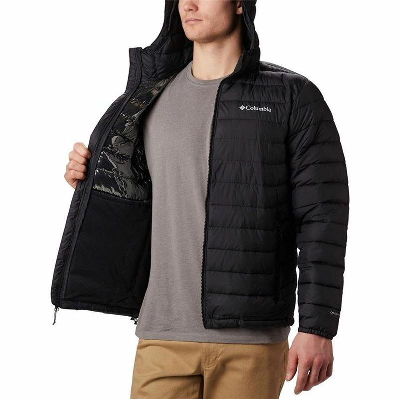 Chargez l&#39;image dans la visionneuse de la galerie, Veste de Sport pour Homme Powder Lite Columbia 1693931 Noir
