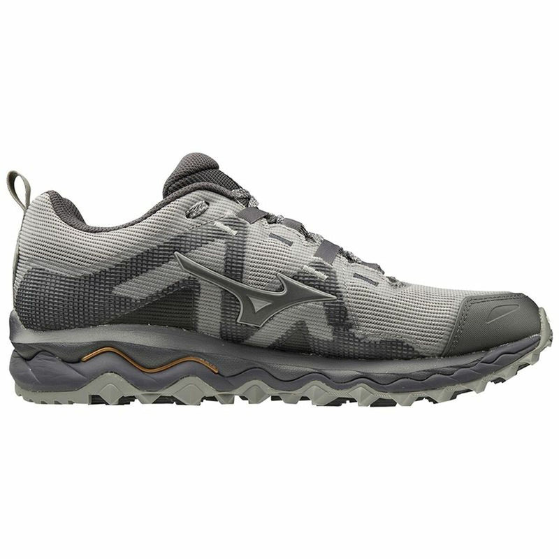 Chargez l&#39;image dans la visionneuse de la galerie, Chaussures de Sport pour Homme Mizuno Wave Mujin 6 Gris Homme
