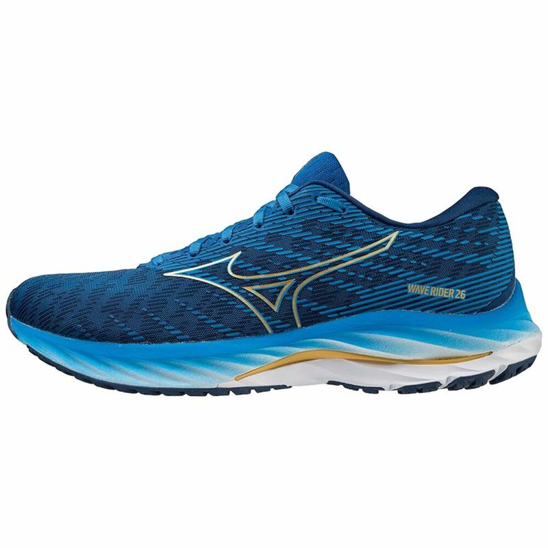 Laden Sie das Bild in Galerie -Viewer, Laufschuhe für Erwachsene Mizuno Wave Rider 26 Blau
