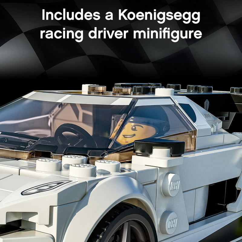 Cargue la imagen en el visor de la galería, Spielset Fahrzeuge   Lego 76900 Speed Champions Koenigsegg Jesko         280 Stücke
