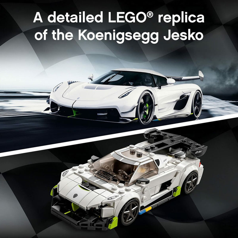 Cargue la imagen en el visor de la galería, Spielset Fahrzeuge   Lego 76900 Speed Champions Koenigsegg Jesko         280 Stücke
