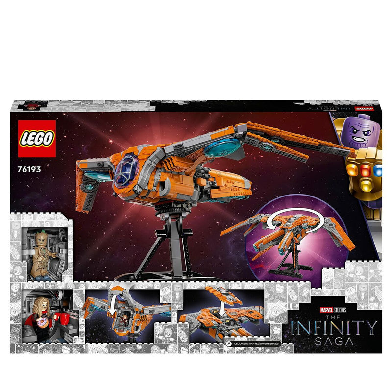 Laden Sie das Bild in Galerie -Viewer, Playset   Lego 76193 Marvel Guardians of the Galaxy Starship with Thor &amp; Star-Lord         1901 Stücke
