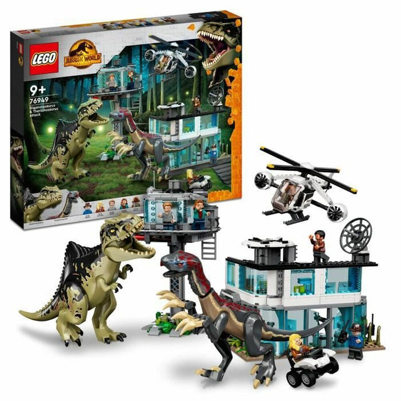 Chargez l&#39;image dans la visionneuse de la galerie, Jeu de construction + figurines Lego Jurassic World Attack
