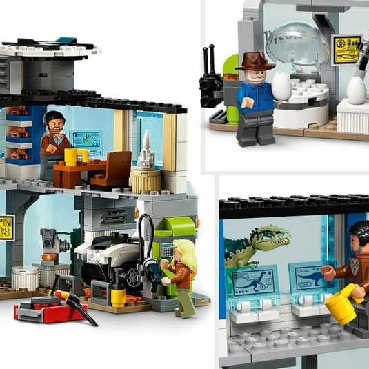 Jeu de construction + figurines Lego Jurassic World Attack