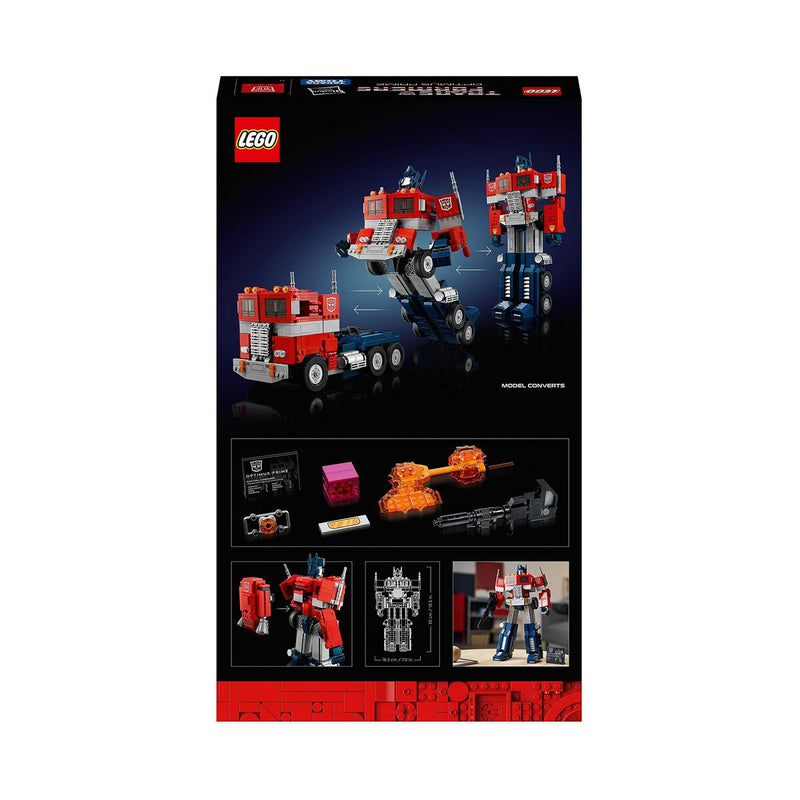 Chargez l&#39;image dans la visionneuse de la galerie, Set de construction   Lego  Icons 10302 Optimus Prime Transformers          
