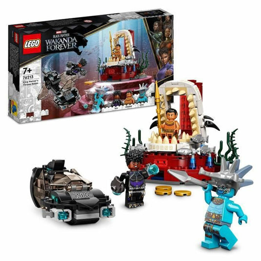 Set de construction Lego Marvel 76213 The Throne Salle of King Namor