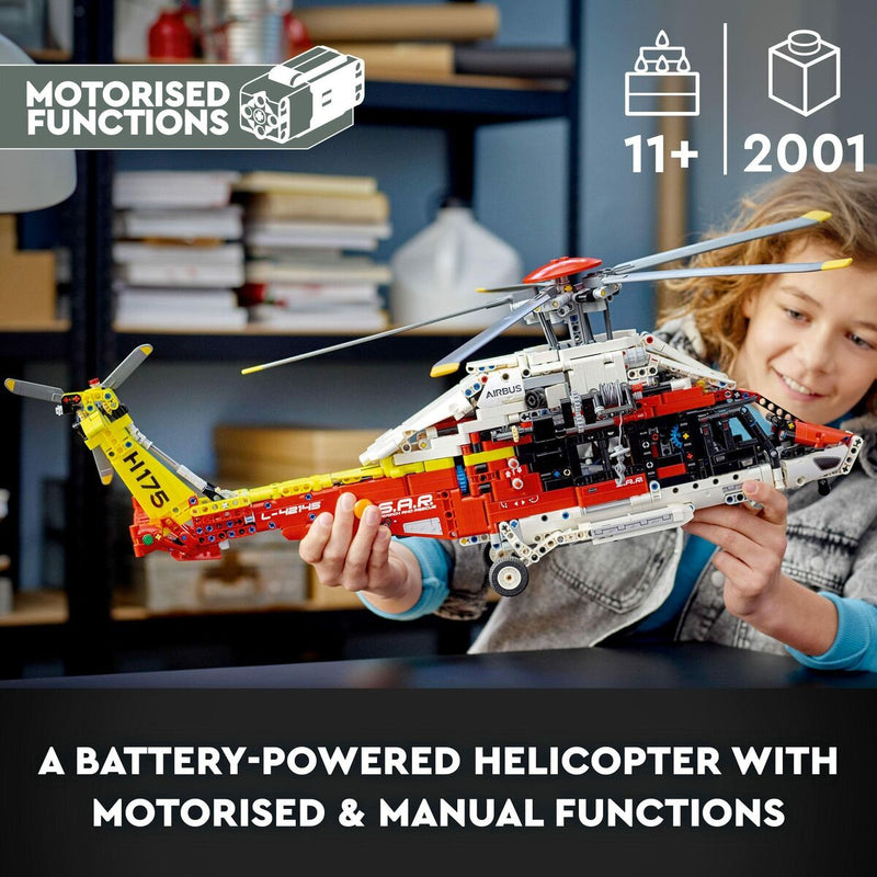 Laden Sie das Bild in Galerie -Viewer, Spielset Fahrzeuge   Lego Technic 42145 Airbus H175 Rescue Helicopter         2001 Stücke
