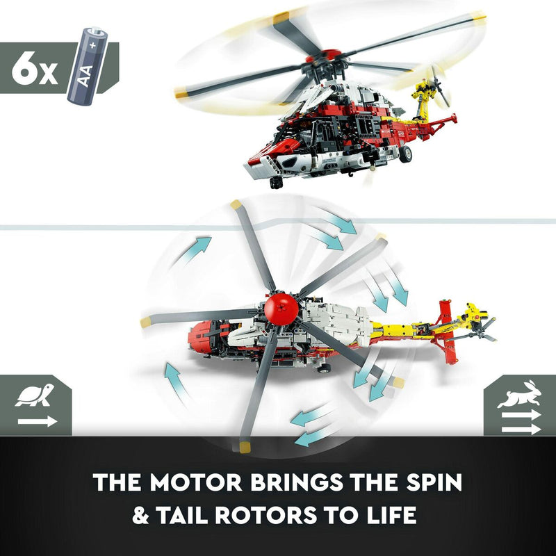 Chargez l&#39;image dans la visionneuse de la galerie, Jeu de Véhicules   Lego Technic 42145 Airbus H175 Rescue Helicopter         2001 Pièces  
