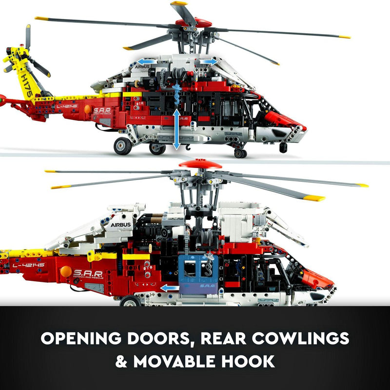 Chargez l&#39;image dans la visionneuse de la galerie, Jeu de Véhicules   Lego Technic 42145 Airbus H175 Rescue Helicopter         2001 Pièces  
