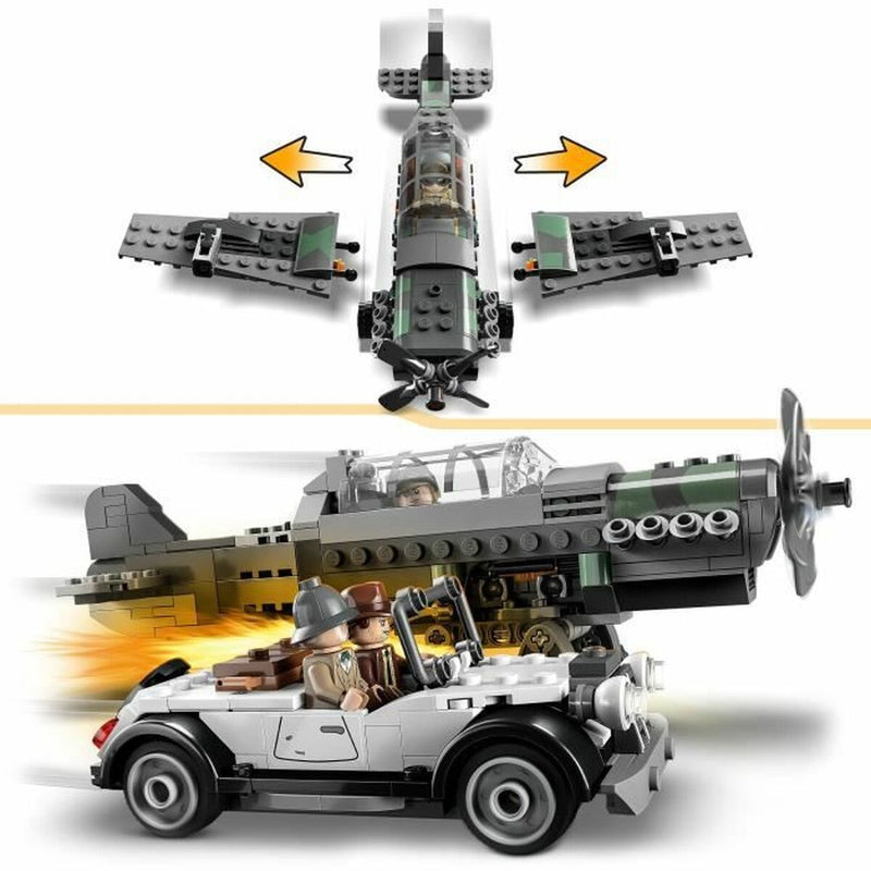 Carica immagine in Galleria Viewer, Konstruktionsspiel Lego  Indiana Jones 77012 Continuation by fighting plane
