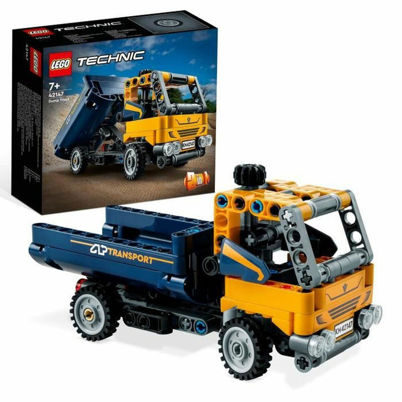 Chargez l&#39;image dans la visionneuse de la galerie, Playset Lego Technic 42147 Dump Truck 177 Pièces
