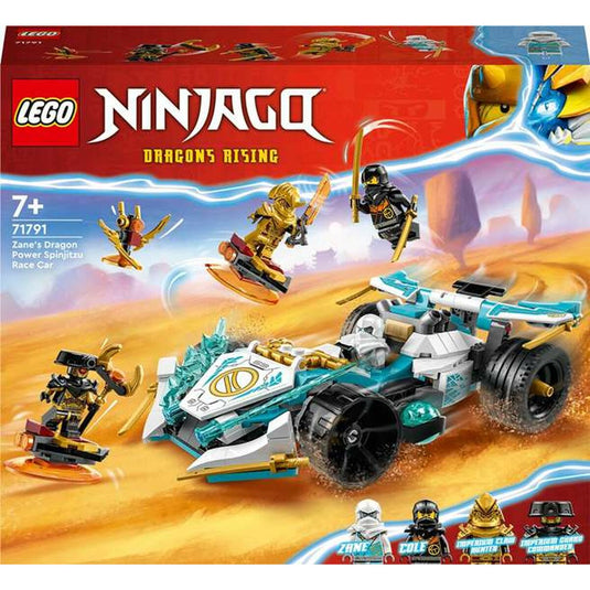 Spielset Fahrzeuge Lego Ninjago Dragon Rising: Zane's Dragon Power Spinjitzu Race Car 71791 307 Stücke