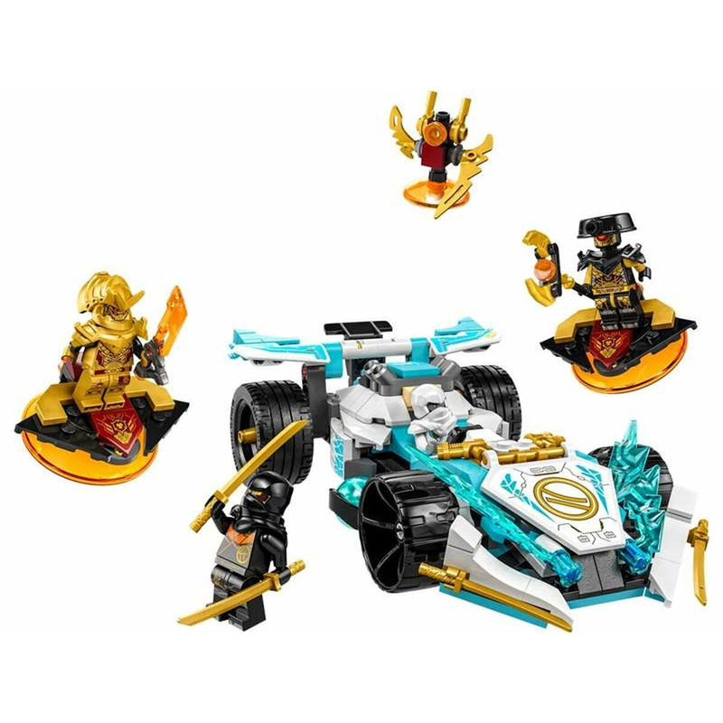 Cargue la imagen en el visor de la galería, Spielset Fahrzeuge Lego Ninjago Dragon Rising: Zane&#39;s Dragon Power Spinjitzu Race Car 71791 307 Stücke
