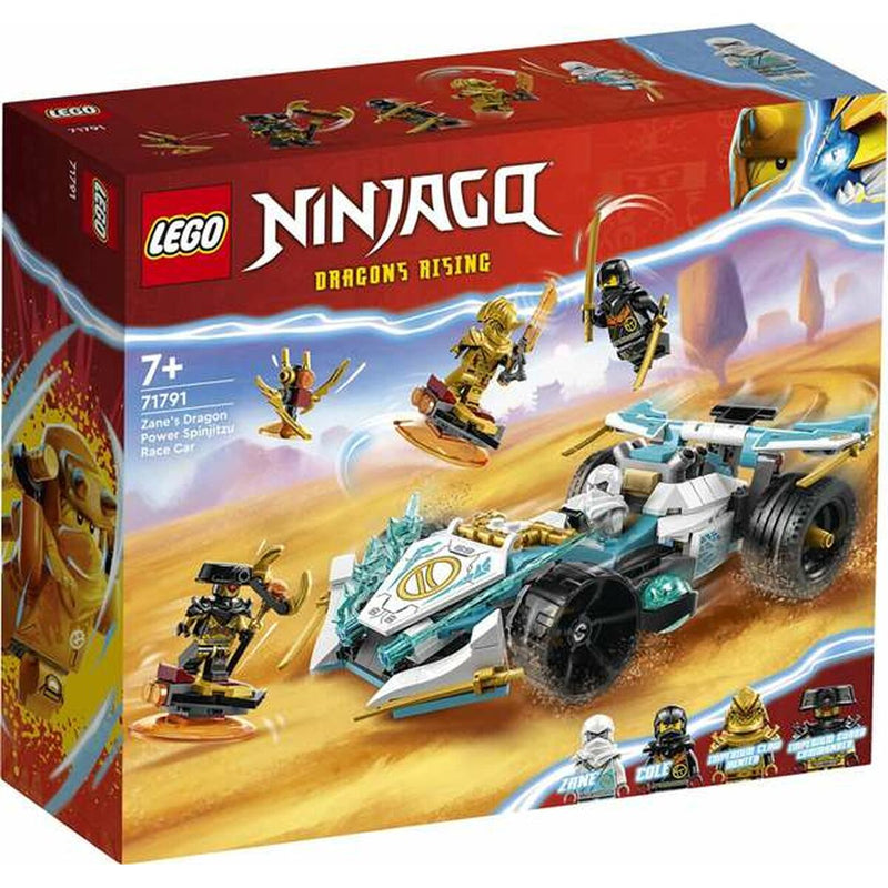 Cargue la imagen en el visor de la galería, Spielset Fahrzeuge Lego Ninjago Dragon Rising: Zane&#39;s Dragon Power Spinjitzu Race Car 71791 307 Stücke
