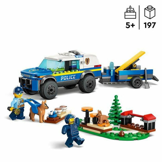 Playset Lego Polizei + 5 Jahre 197 Stücke