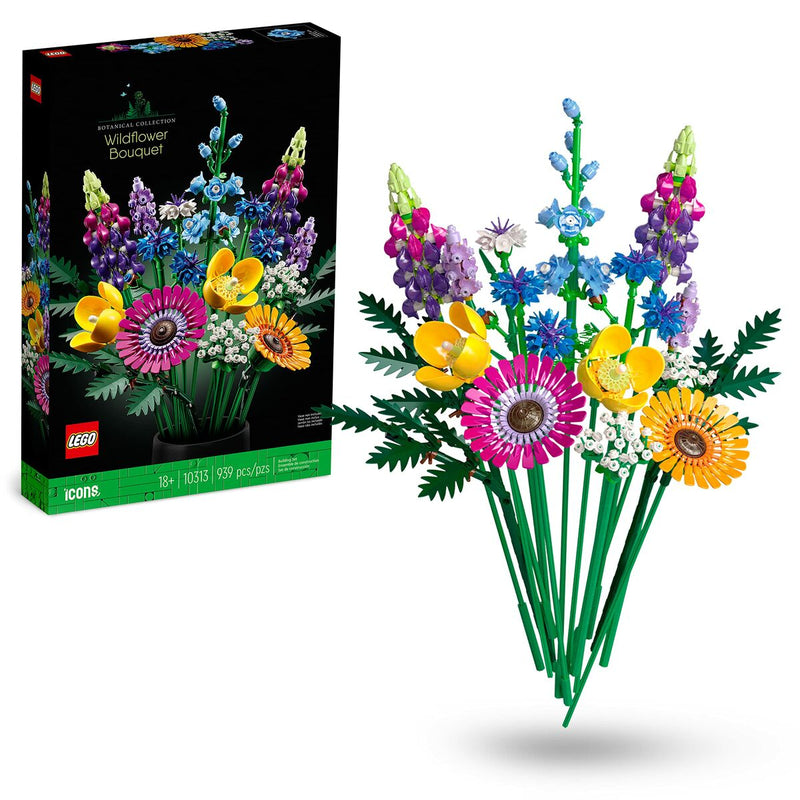 Cargue la imagen en el visor de la galería, Playset Lego Icons 10313 Bouquet of wild flowers 939 Stücke
