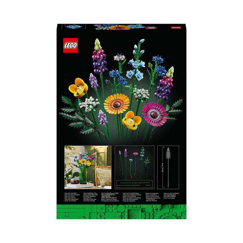 Laden Sie das Bild in Galerie -Viewer, Playset Lego Icons 10313 Bouquet of wild flowers 939 Stücke
