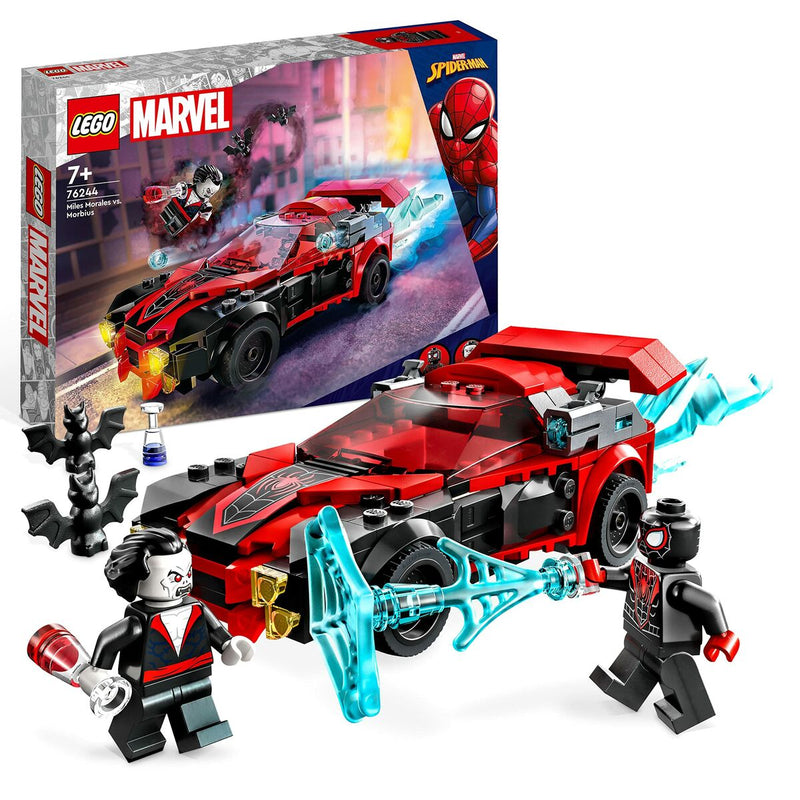 Cargue la imagen en el visor de la galería, Playset Lego Marvel Miles Morales vs. Morbius 220 Stücke
