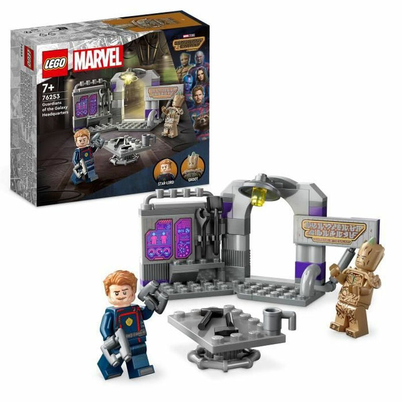 Chargez l&#39;image dans la visionneuse de la galerie, Playset Lego Marvel 76253 The HQ of the Galaxy Volume 3 guards
