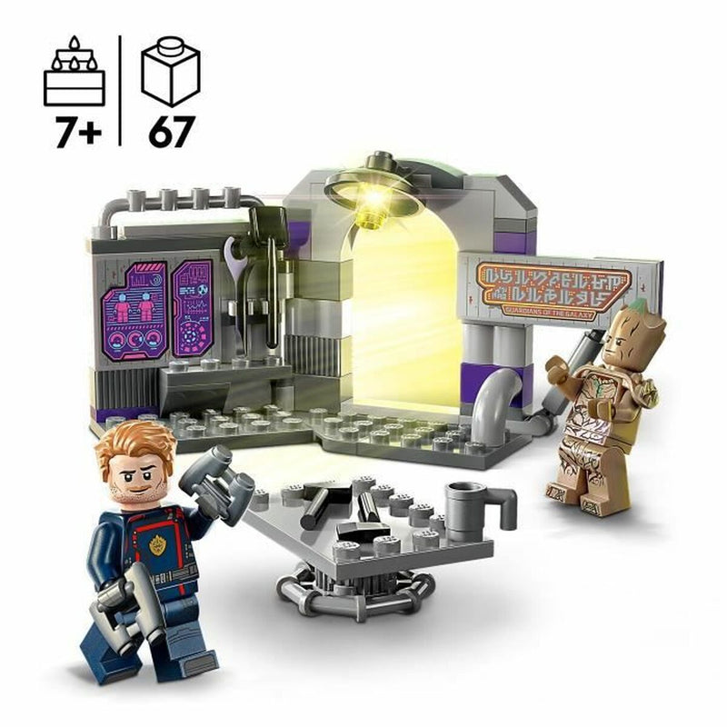 Chargez l&#39;image dans la visionneuse de la galerie, Playset Lego Marvel 76253 The HQ of the Galaxy Volume 3 guards
